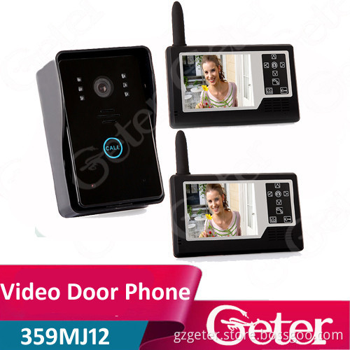 Wireless Video Door Phone Doorbell Intercom System